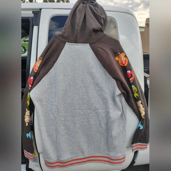 The Muppet Show Hoodie - Gray and Brown Different Sizes Available Adult Size - Picture 7 of 11